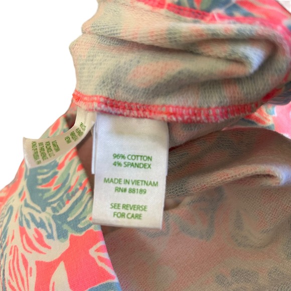 Lilly Pulitzer Summer Siren Pink Floral Estrada Mini Shift Dress | Size Small - Picture 8 of 10